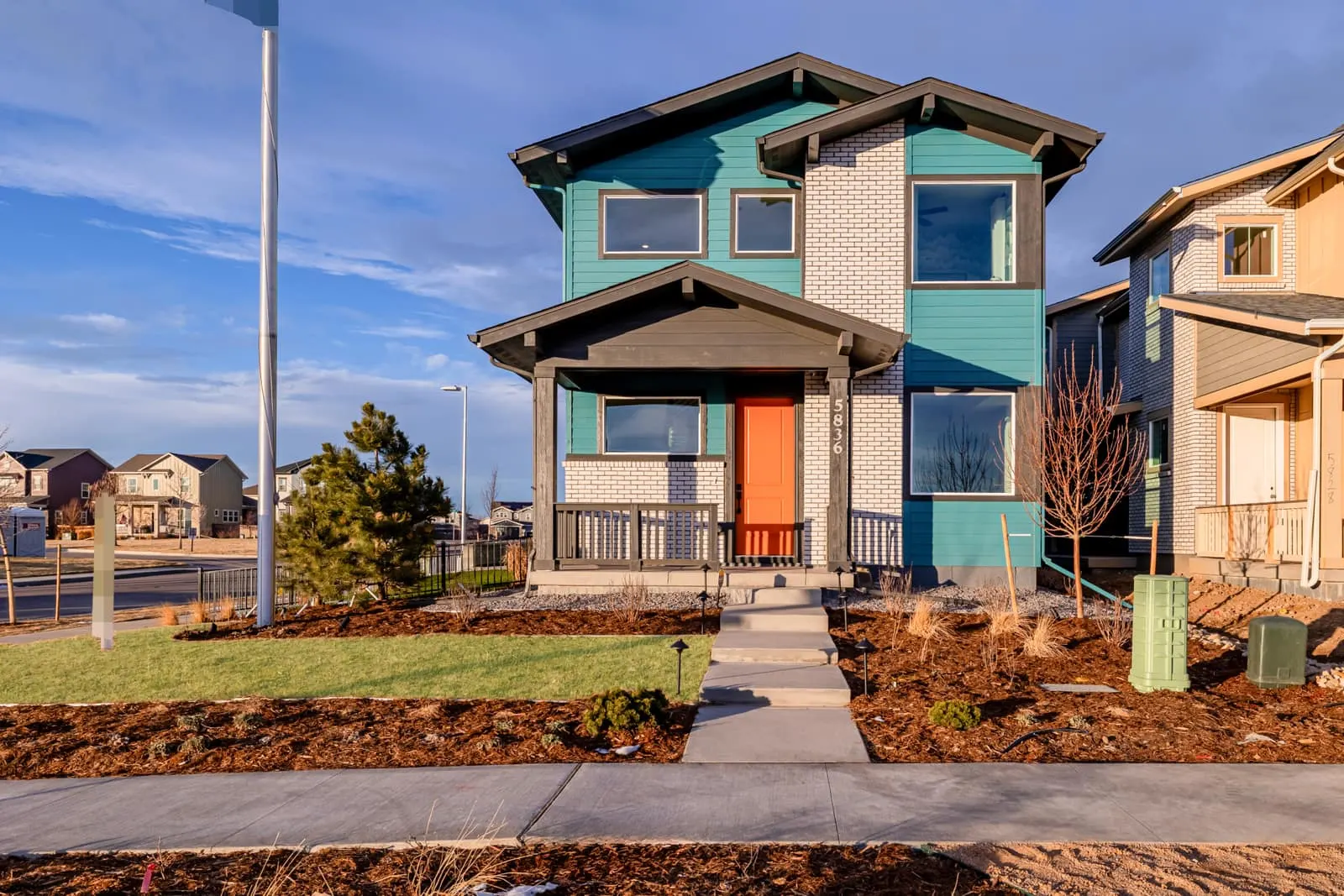 The Summit Collection collection home design at Painted Prairie in Aurora, CO 80019